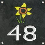 house number plaque