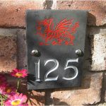 custom house number signs