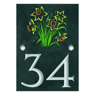 address plate design