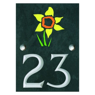 slate house number plates