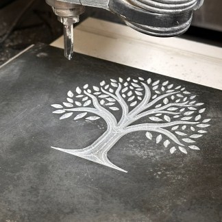 CNC Engraved House Numbers